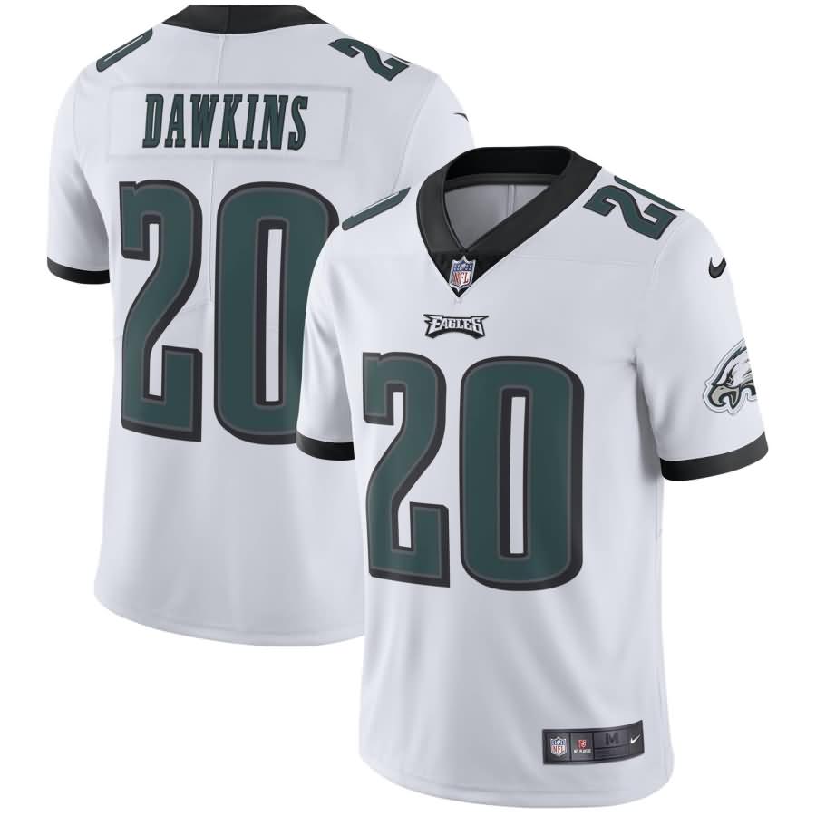 Brian Dawkins Philadelphia Eagles Nike Retired Player Vapor Untouchable Limited Throwback Jersey - White