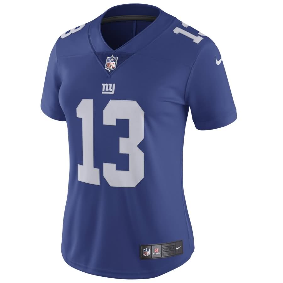 Odell Beckham Jr New York Giants Nike Women's Vapor Untouchable Limited Player Jersey - Royal