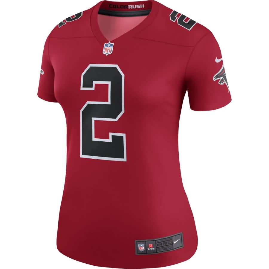 Matt Ryan Atlanta Falcons Nike Women's Color Rush Legend Jersey - Red