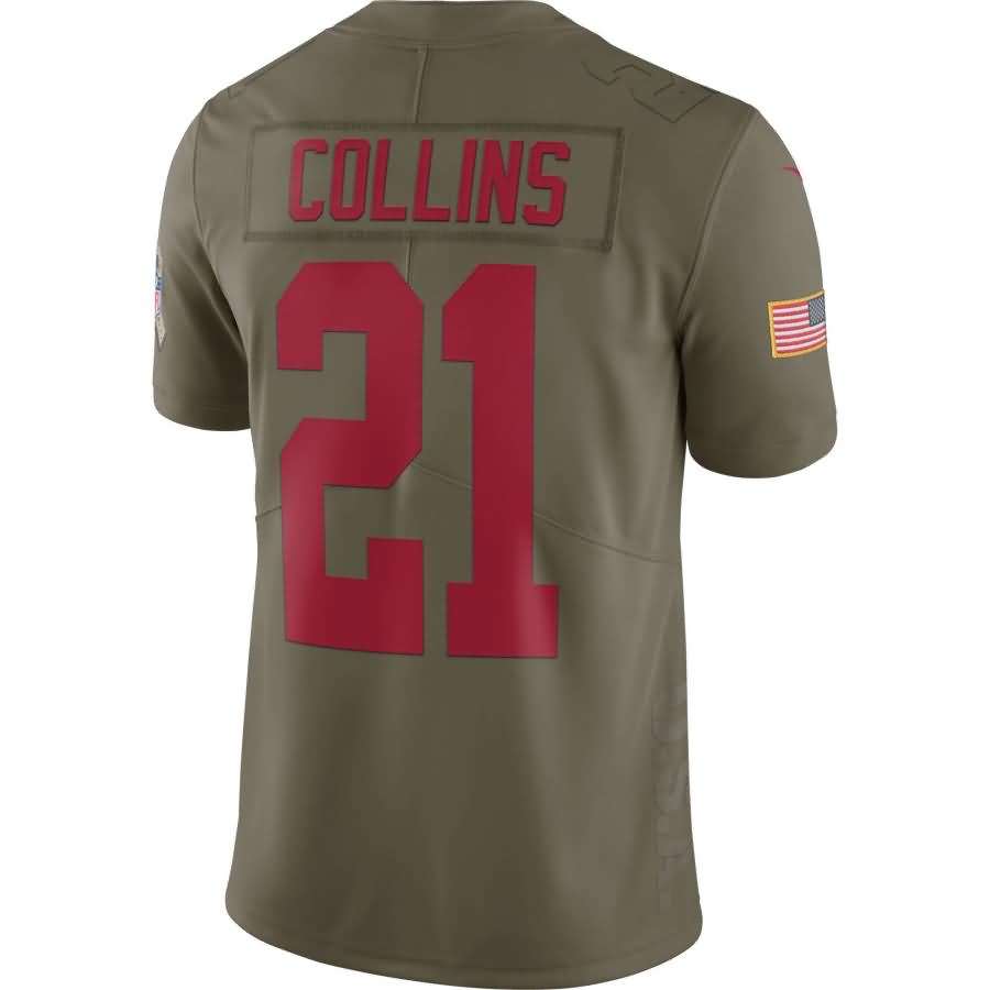 Landon Collins New York Giants Nike Salute To Service Limited Jersey - Olive