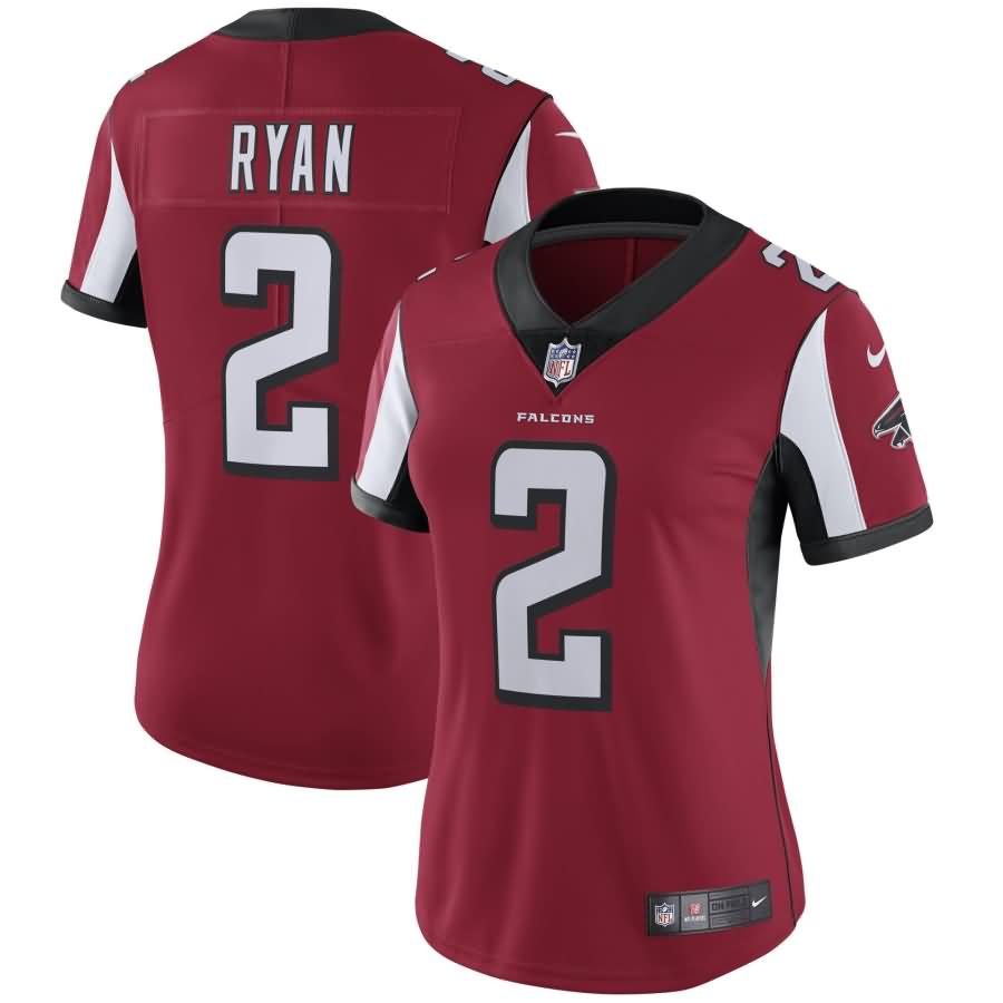 Matt Ryan Atlanta Falcons Nike Women's Vapor Untouchable Limited Player Jersey - Red