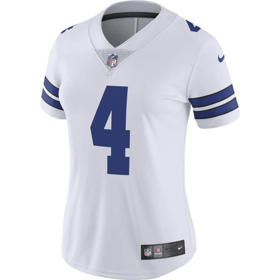 Dak Prescott Dallas Cowboys Nike Women's Vapor Untouchable Limited Jersey - White