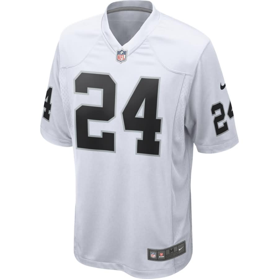 Marshawn Lynch Oakland Raiders Nike Game Jersey - White