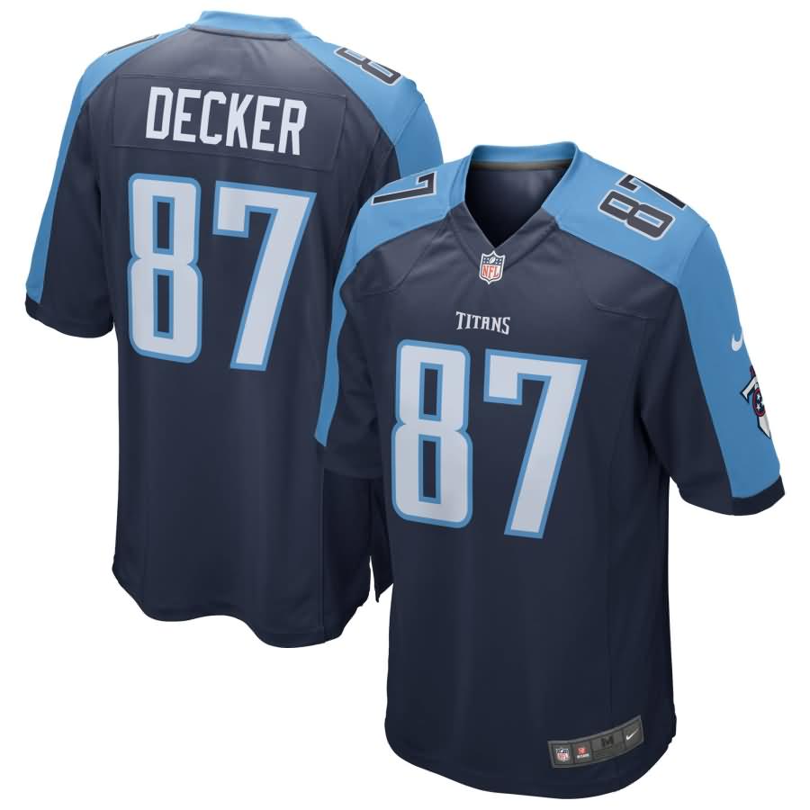 Eric Decker Tennessee Titans Nike Game Jersey - Navy