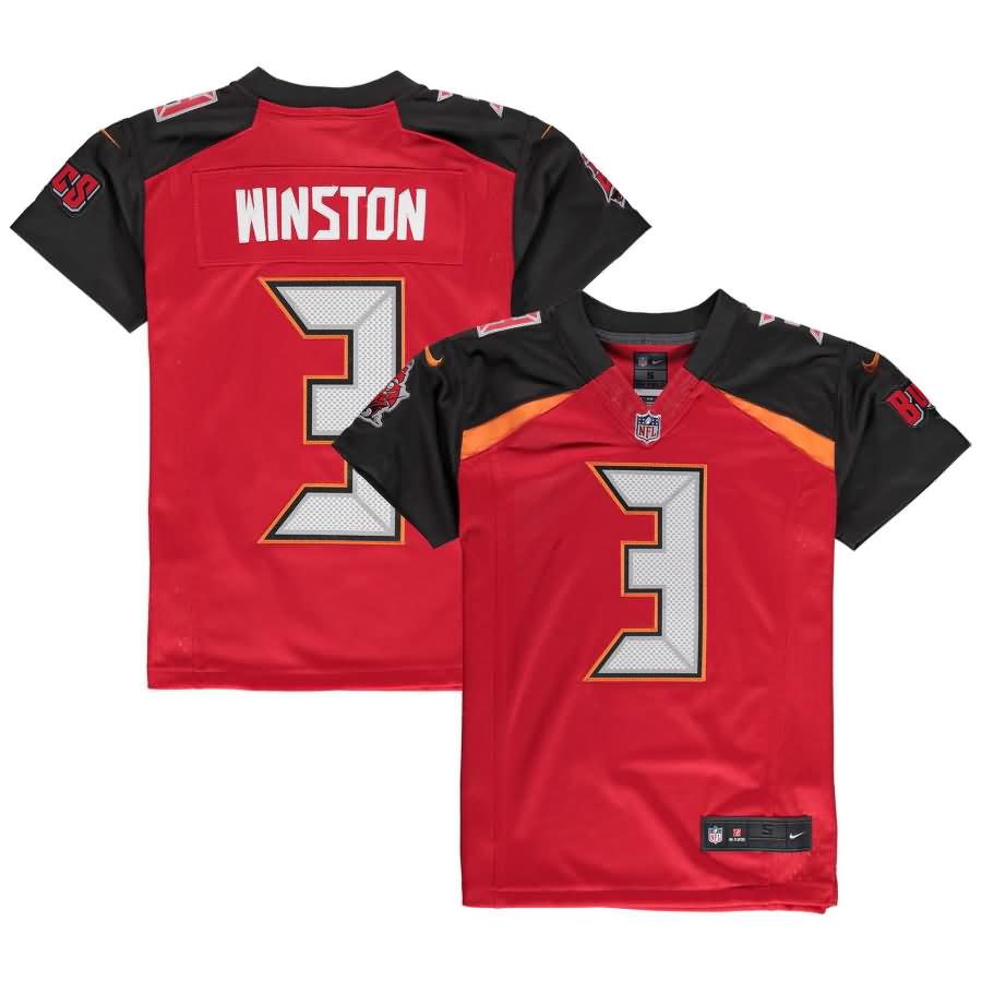 Jameis Winston Tampa Bay Buccaneers Nike Youth Speed Machine Limited Jersey - Red