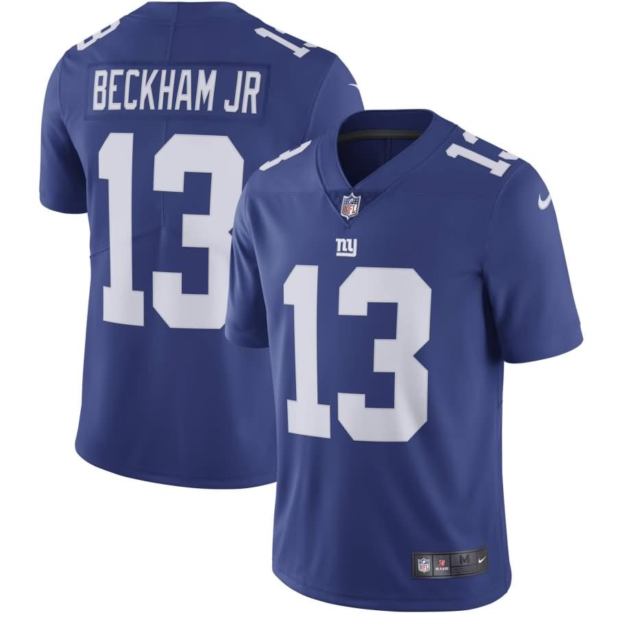 Odell Beckham Jr New York Giants Nike Youth Vapor Untouchable Limited Player Jersey - Royal