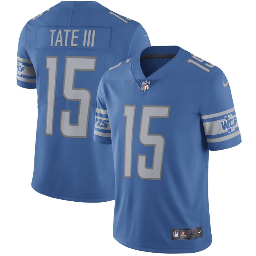 Golden Tate Detroit Lions Nike Youth Vapor Untouchable Limited Player Jersey - Blue