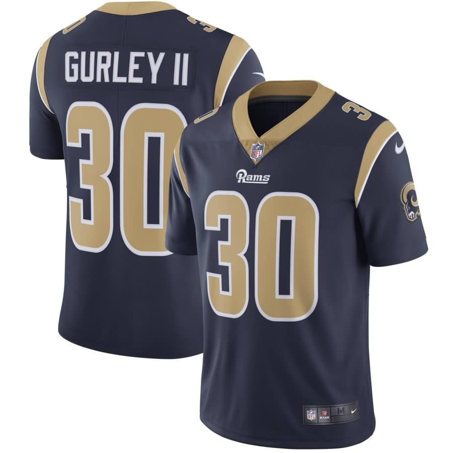 Todd Gurley II Los Angeles Rams Nike Youth Vapor Untouchable Limited Player Jersey - Navy