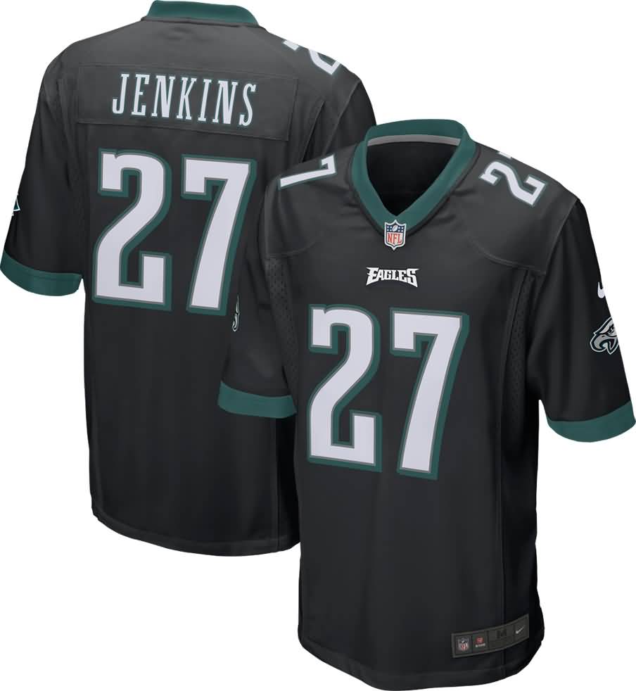 Malcolm Jenkins Philadelphia Eagles Nike Youth Game Jersey - Black