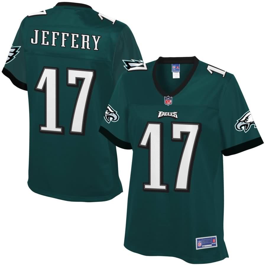 Alshon Jeffery Philadelphia Eagles NFL Pro Line Women's Player Jersey - Midnight Green