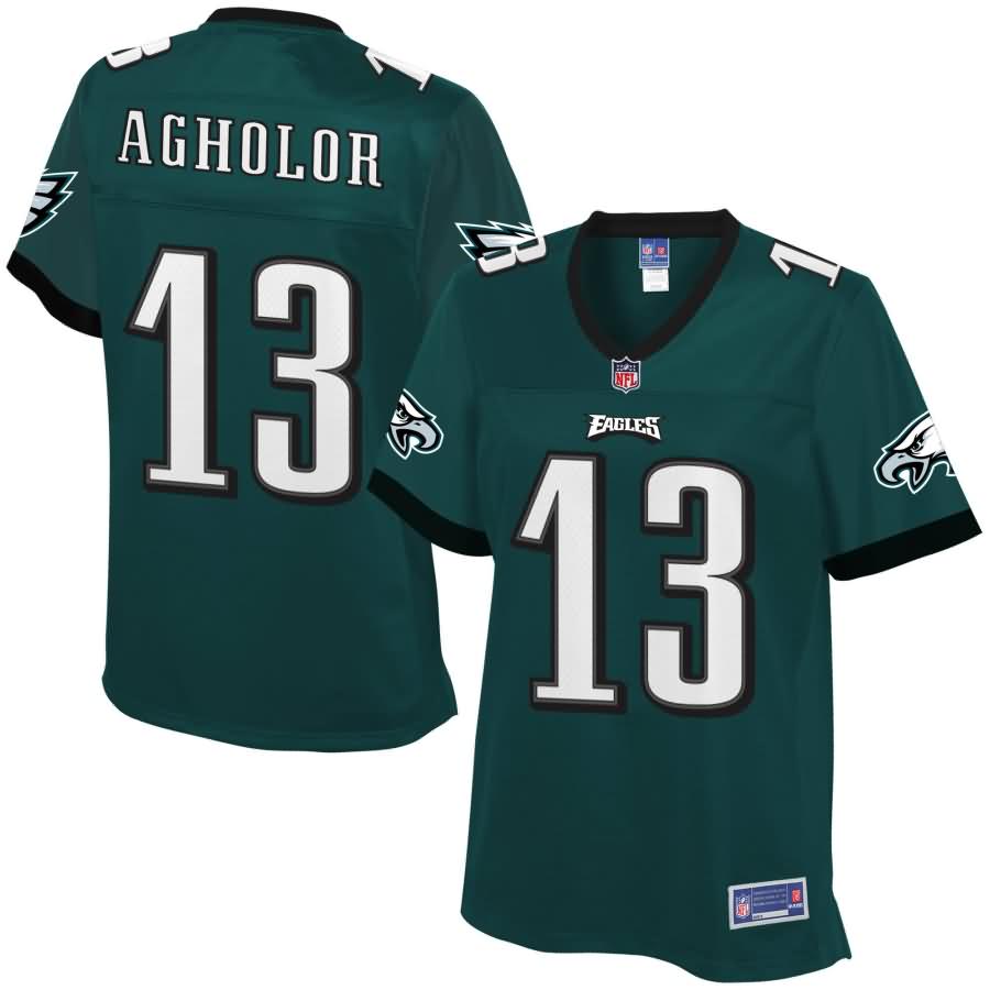 Nelson Agholor Philadelphia Eagles NFL Pro Line Women's Player Jersey - Midnight Green