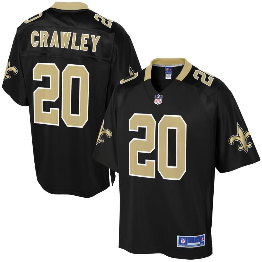 Ken Crawley New Orleans Saints NFL Pro Line Player Jersey - Black