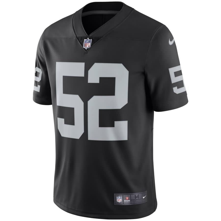 Khalil Mack Oakland Raiders Nike Youth Vapor Untouchable Limited Player Jersey - Black