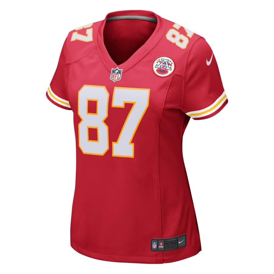 Travis Kelce Kansas City Chiefs Nike Girls Youth Game Jersey - Red