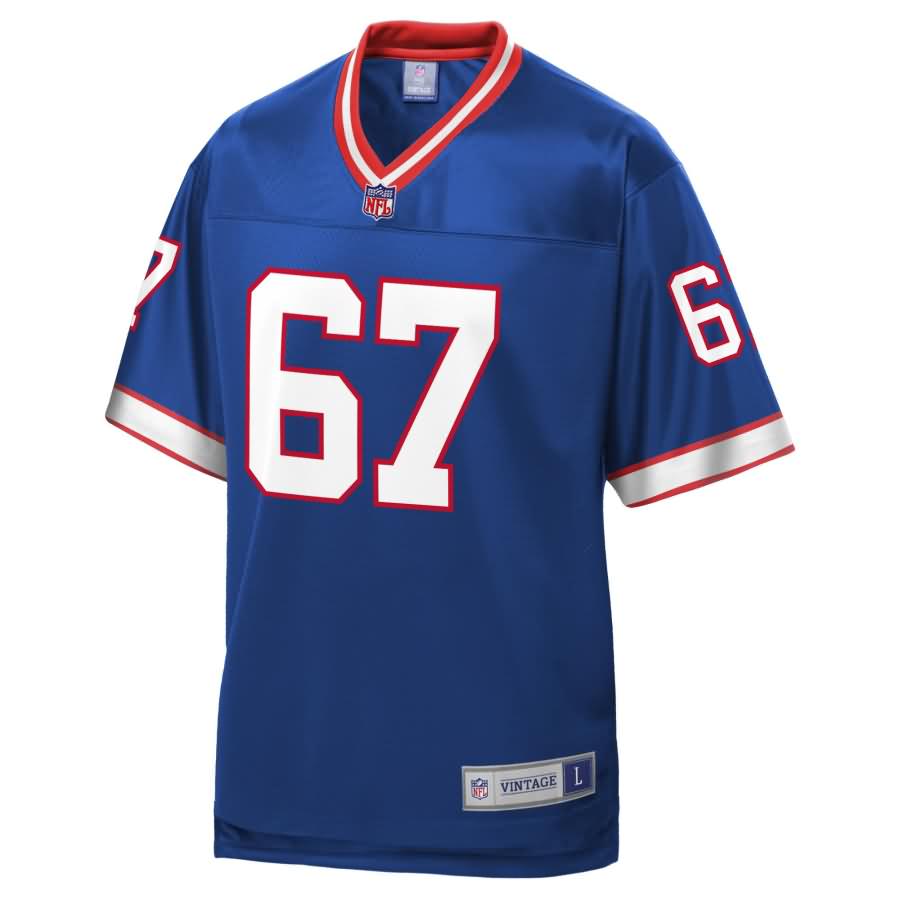 Kent Hull Buffalo Bills NFL Pro Line Retired Player Jersey - Royal