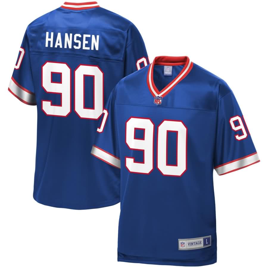 Phil Hansen Buffalo Bills NFL Pro Line Retired Player Jersey - Royal