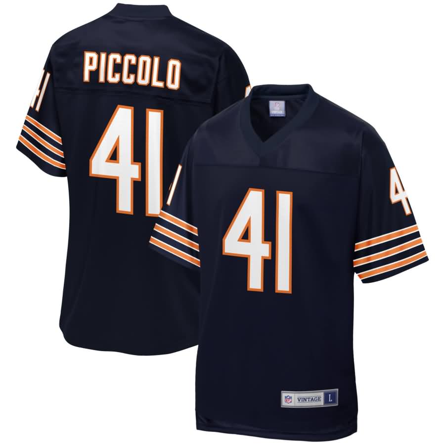 Brian Piccolo Chicago Bears NFL Pro Line Retired Player Jersey - Navy