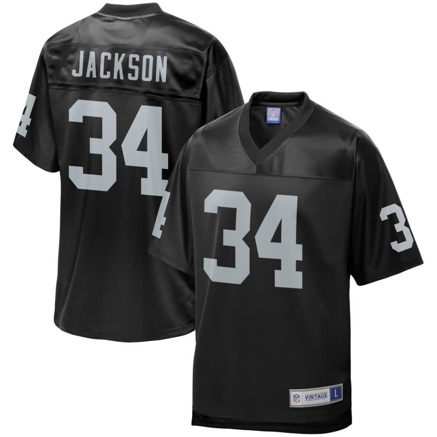 Bo Jackson Oakland Raiders NFL Pro Line Retired Player Jersey - Black