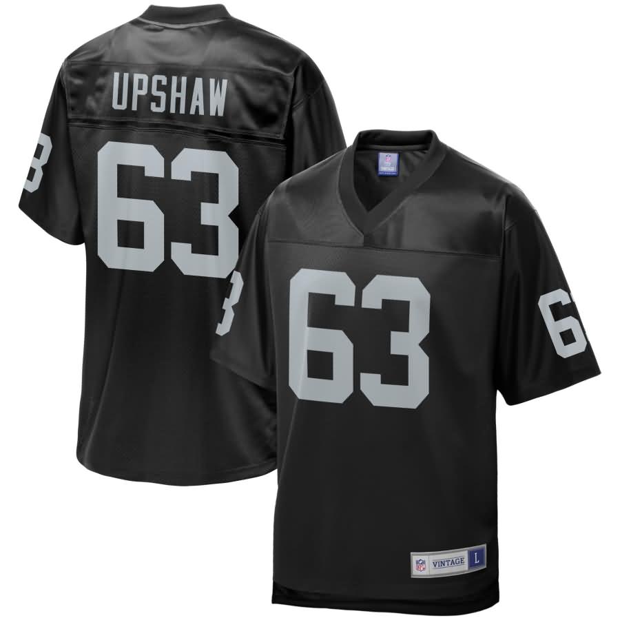 Gene Upshaw Oakland Raiders NFL Pro Line Retired Player Jersey - Black