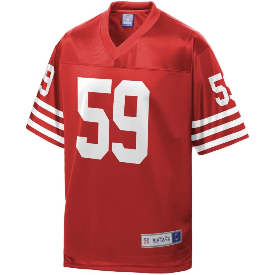 Willie Harper San Francisco 49ers NFL Pro Line Retired Player Jersey - Red