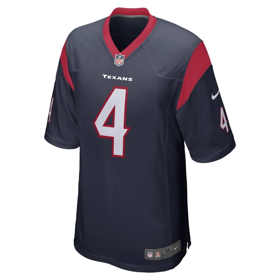 Deshaun Watson Houston Texans Nike Game Jersey - Navy