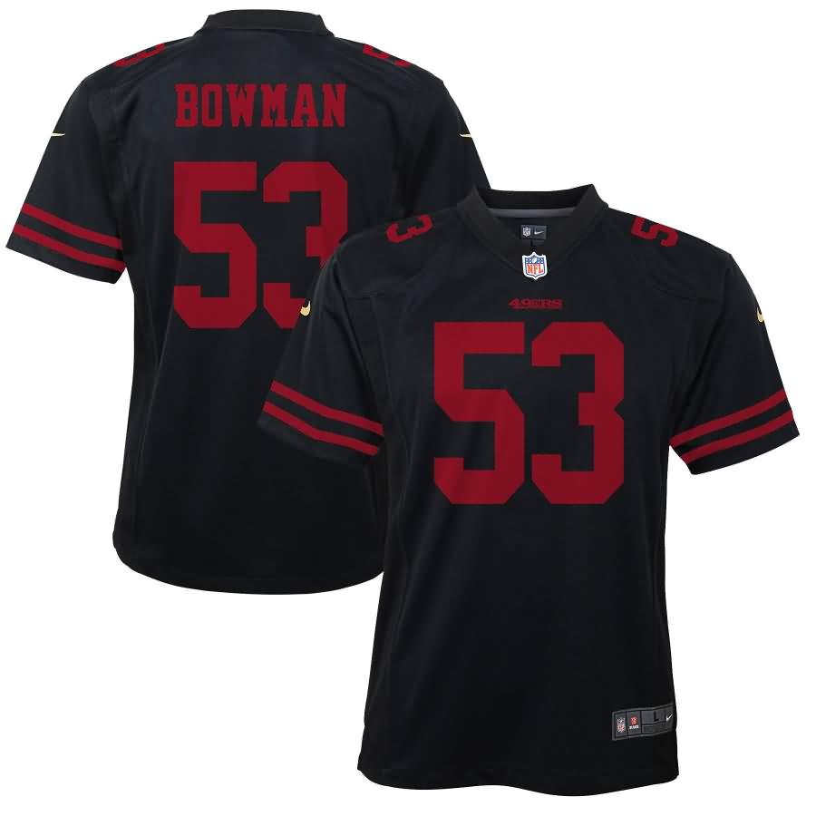 NaVorro Bowman San Francisco 49ers Nike Youth Game Jersey - Black