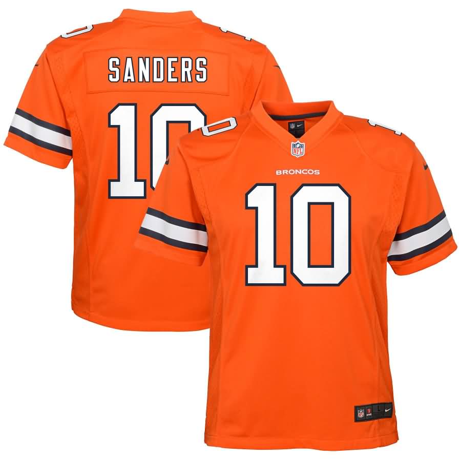 Emmanuel Sanders Denver Broncos Nike Youth Color Rush Game Jersey - Orange