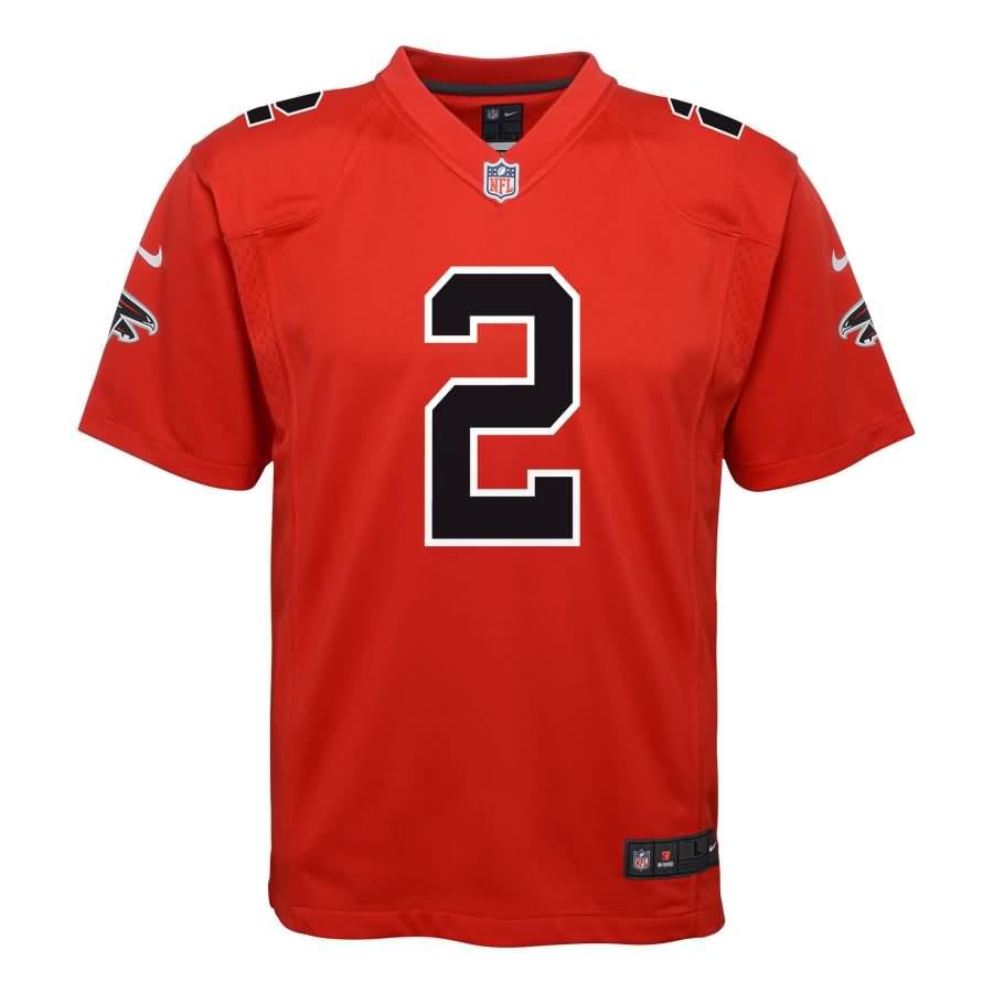 Matt Ryan Atlanta Falcons Nike Youth Color Rush Game Jersey - Red