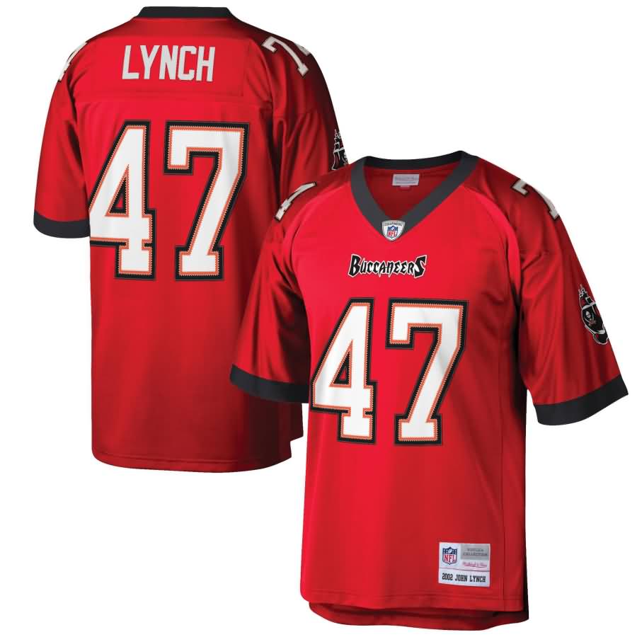 John Lynch Tampa Bay Buccaneers Mitchell & Ness Retired Player Replica Jersey - Red