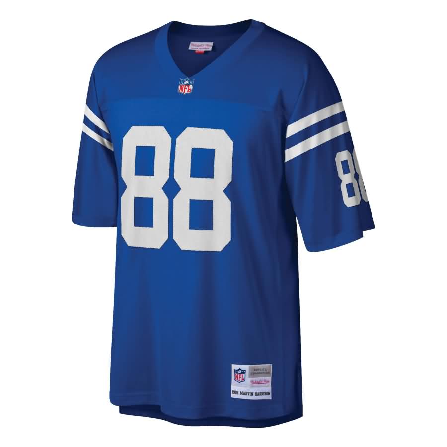 Marvin Harrison Indianapolis Colts Mitchell & Ness Retired Player Replica Jersey - Royal