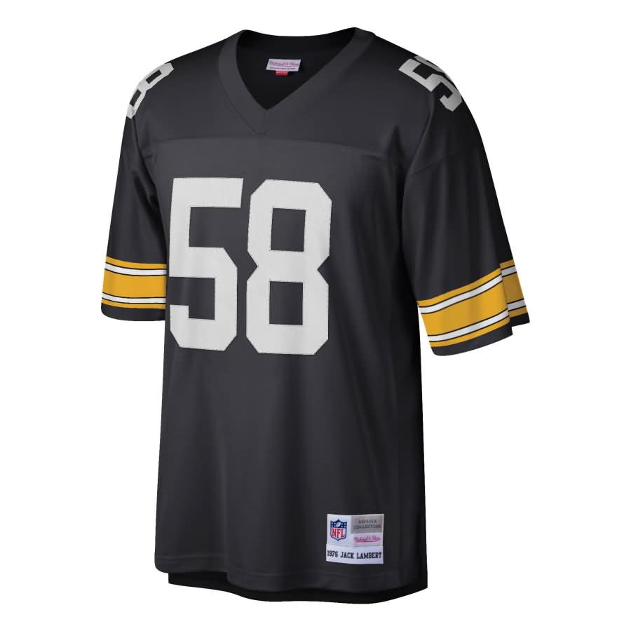 Jack Lambert Pittsburgh Steelers Mitchell & Ness Replica Retired Player Jersey - Black