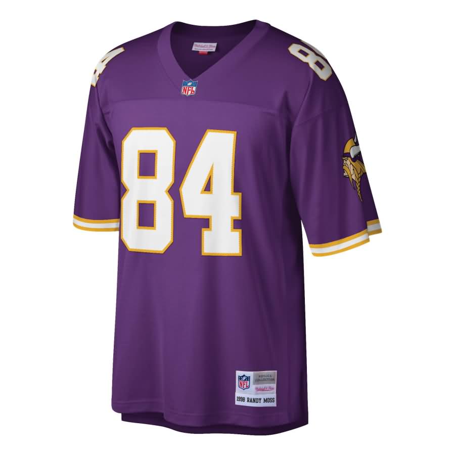 Randy Moss Minnesota Vikings Mitchell & Ness 1998 Retired Player Replica Jersey - Purple