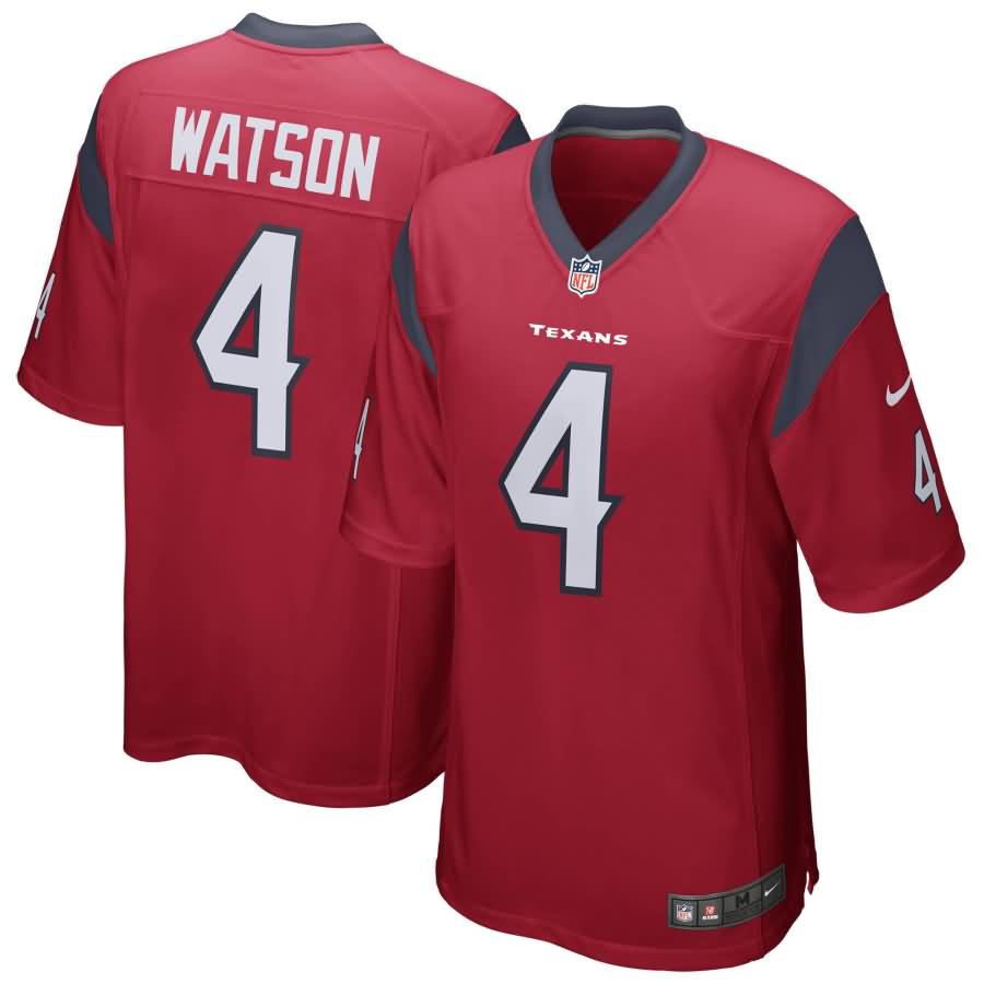 Deshaun Watson Houston Texans Nike Game Jersey - Red