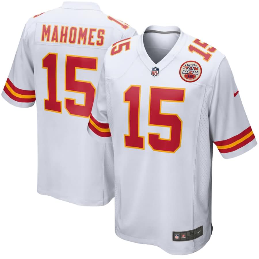 Patrick Mahomes Kansas City Chiefs Nike Game Jersey - White