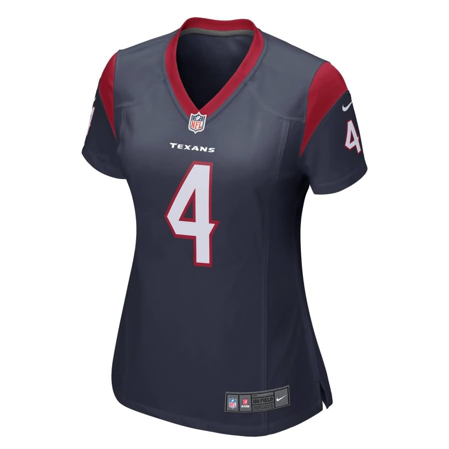 Deshaun Watson Houston Texans Nike Women's Game Jersey - Navy