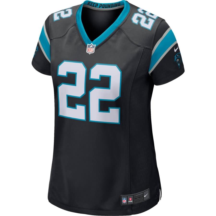 Christian McCaffrey Carolina Panthers Nike Women's Game Jersey - Black