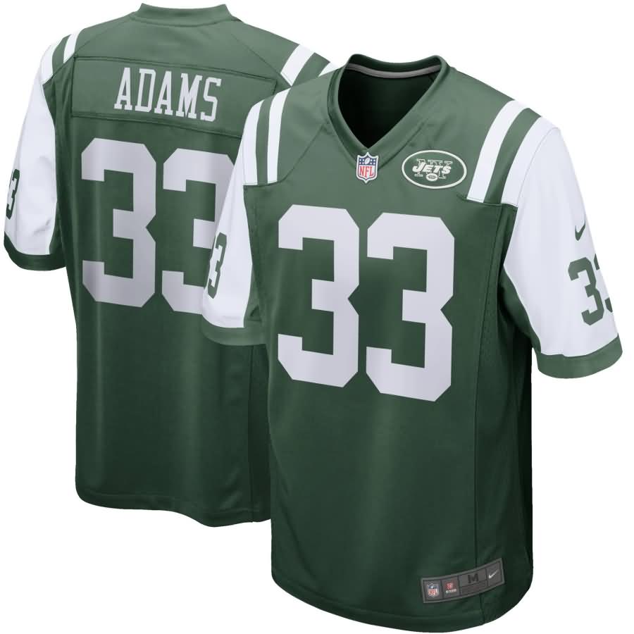 Jamal Adams New York Jets Nike Youth Game Jersey - Green