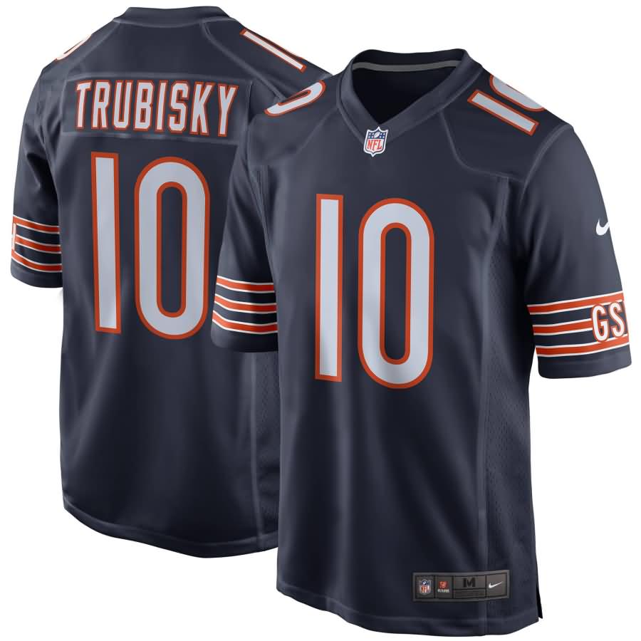 Mitchell Trubisky Chicago Bears Nike Youth Game Jersey - Navy