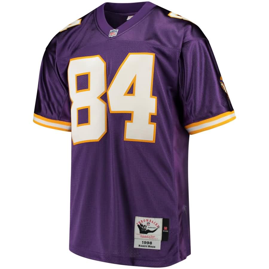 Randy Moss Minnesota Vikings Mitchell & Ness 1998 Authentic Retired Player Jersey - Purple