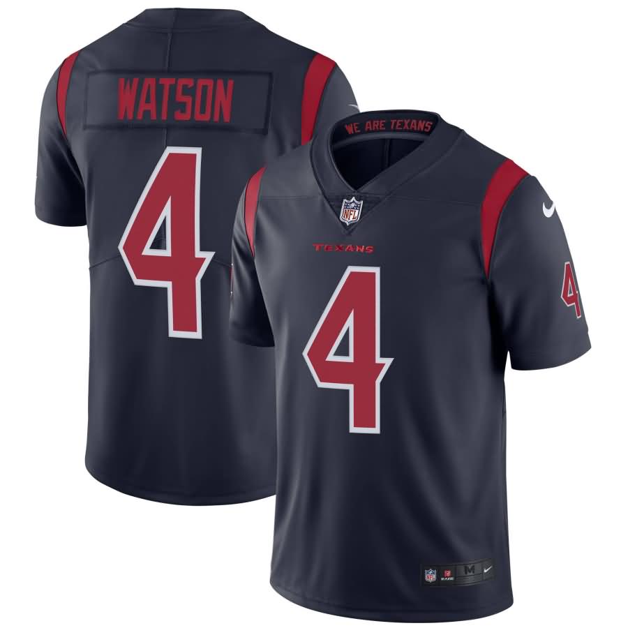 Deshaun Watson Houston Texans Nike Vapor Untouchable Color Rush Limited Player Jersey - Navy