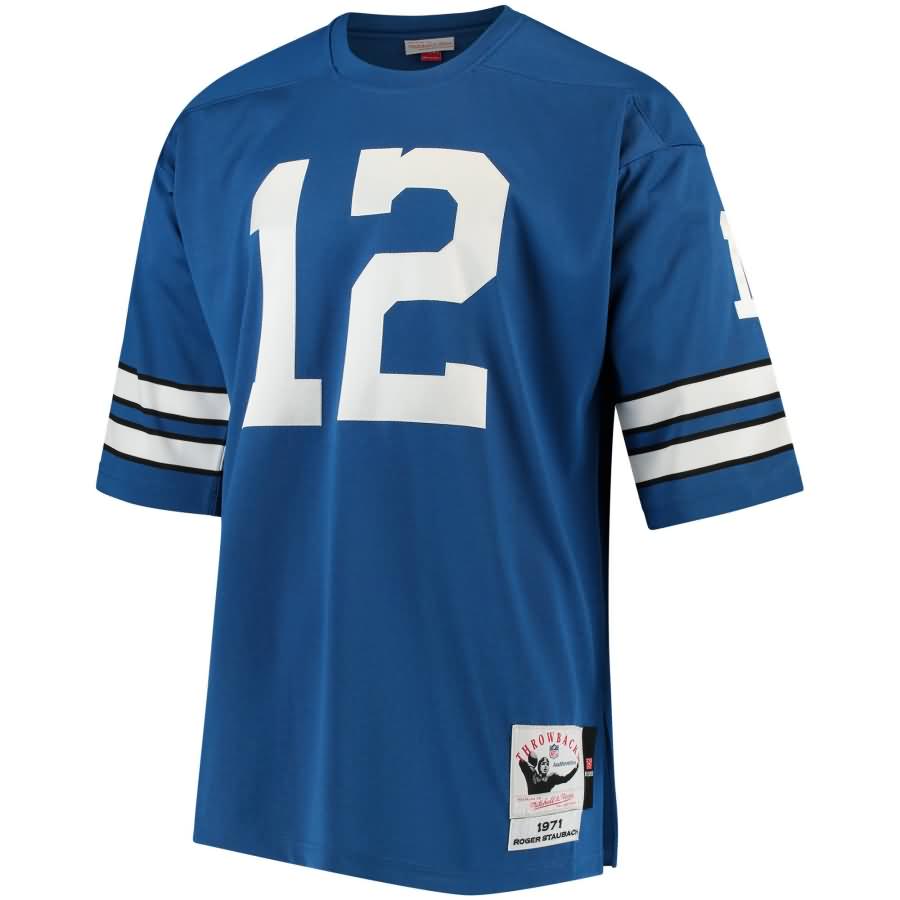 Roger Staubach Dallas Cowboys Mitchell & Ness 1971 Authentic Retired Player Jersey - Blue