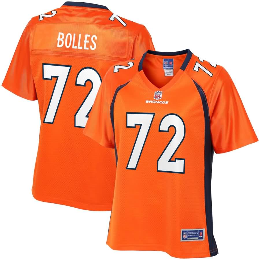 Garrett Bolles Denver Broncos NFL Pro Line Women's Player Jersey - Orange