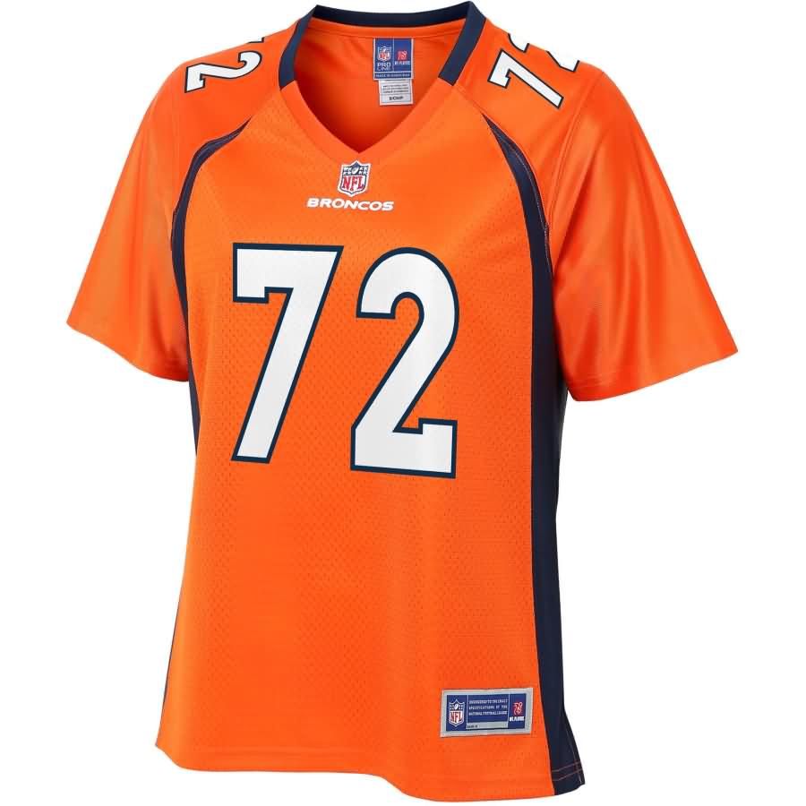 Garrett Bolles Denver Broncos NFL Pro Line Women's Player Jersey - Orange