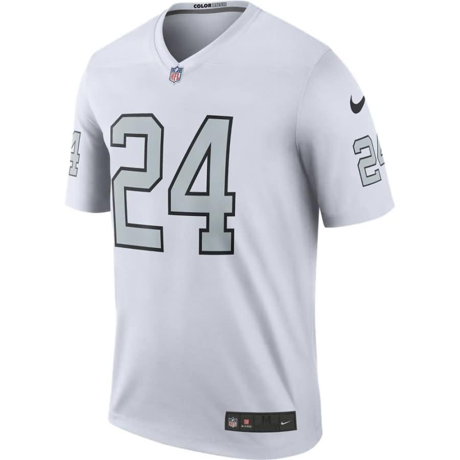 Marshawn Lynch Oakland Raiders Nike Color Rush Legend Jersey - White