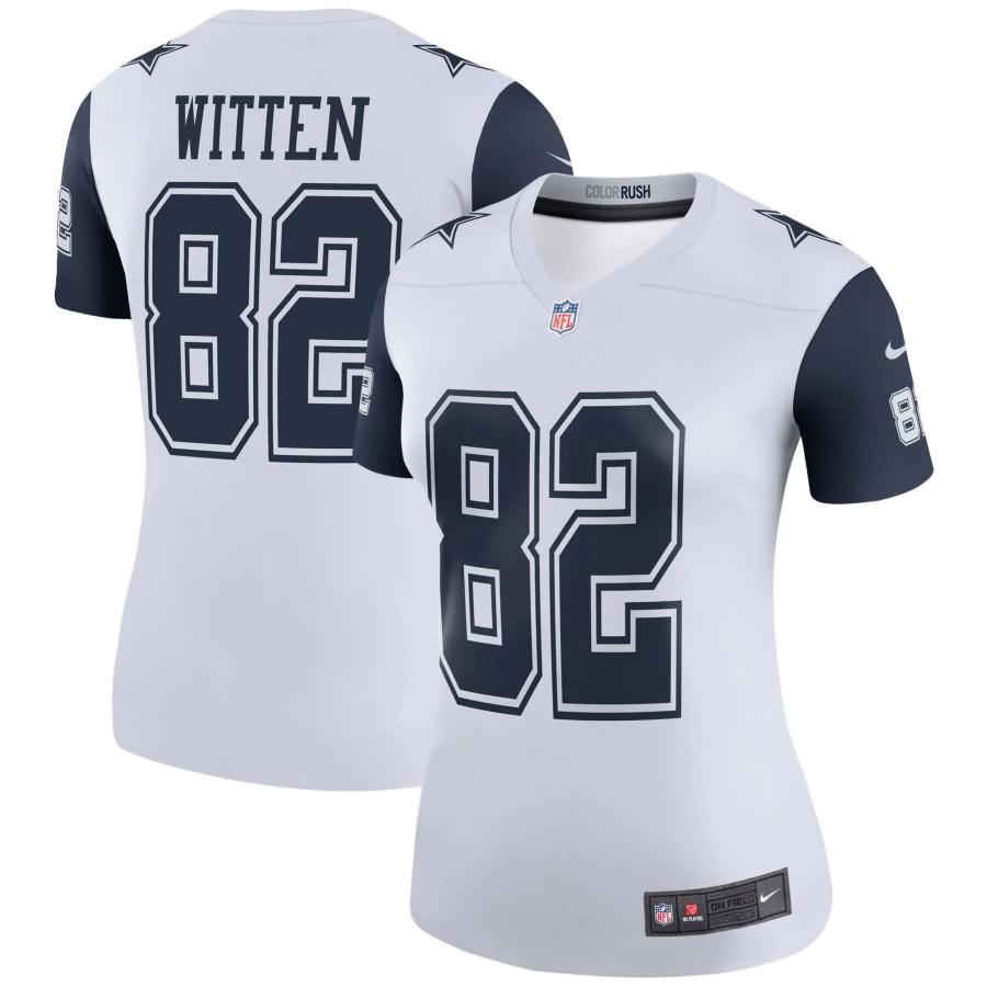 Jason Witten Dallas Cowboys Nike Women's Color Rush Legend Jersey - White