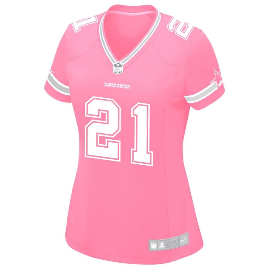 Ezekiel Elliott Dallas Cowboys Nike Women's Game Jersey - Pink