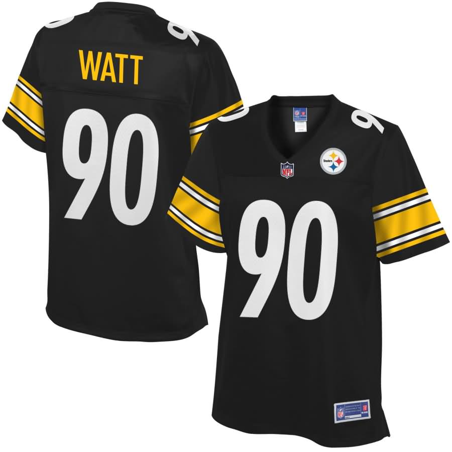 T.J. Watt Pittsburgh Steelers NFL Pro Line Women's Player Jersey - Black