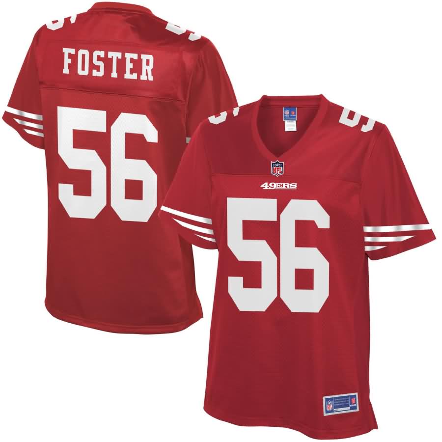 Reuben Foster San Francisco 49ers NFL Pro Line Women's Player Jersey - Scarlet