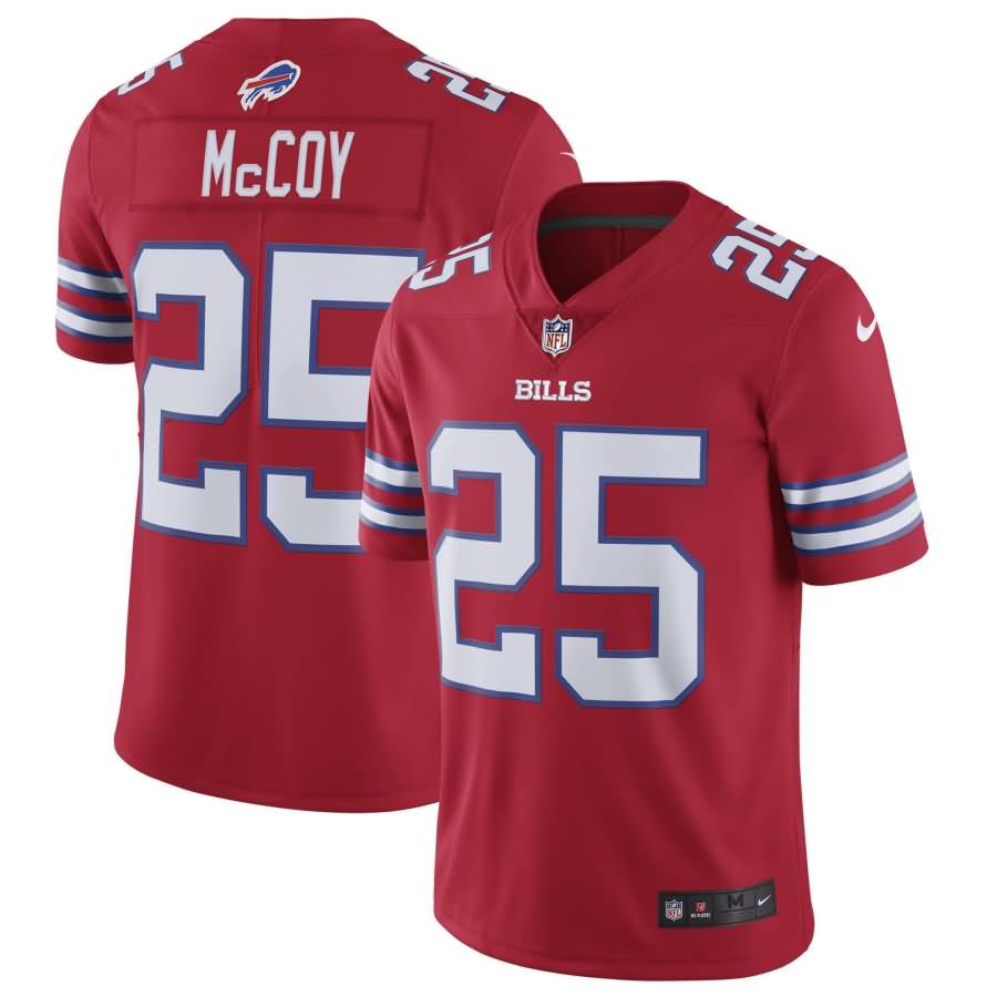 LeSean McCoy Buffalo Bills Nike Vapor Untouchable Color Rush Limited Player Jersey - Red