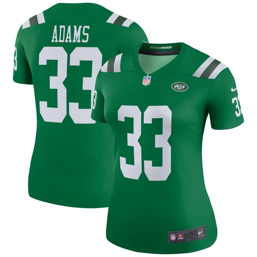 Jamal Adams New York Jets Nike Women's Color Rush Legend Jersey - Green